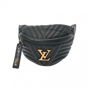 Louis Vuitton Discovery Bum Bag Black Calfskin Body